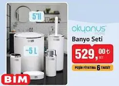 Okyanus Home Banyo Seti 5'li