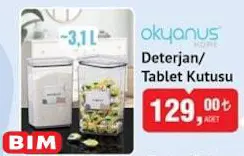 Okyanus Home Deterjan/Tablet Kutusu 3,1 l