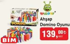 Woodoy Ahşap Domino Oyunu