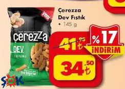 Çerezza Dev Fıstık 145 G