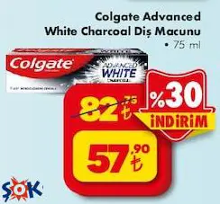 Colgate Advanced White Charcoal Diş Macunu 75 Ml