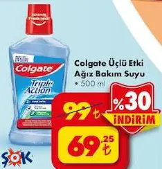 Colgate Üçlü Etki Ağız Bakım Suyu 500 Ml