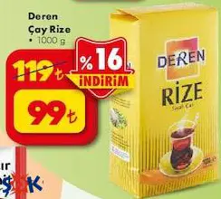 Deren Çay Rize 1000 G