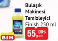 Finish Bulaşık Makinesi Temizleyici 250 Ml