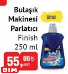 Finish Bulaşık Makinesi Parlatıcı 250 Ml