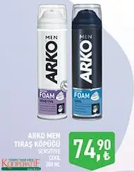 Arko Men Tıraş Köpüğü 200 ml