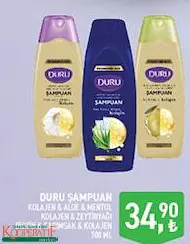 Duru Şampuan Çeşitleri 700 ml