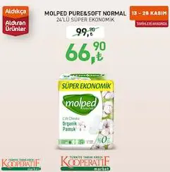 Molped Pure&Soft Normal 24'lü Süper Ekonomik