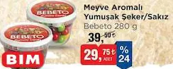 Bebeto Meyve Aromalı Yumuşak Şeker/Sakız 280 G