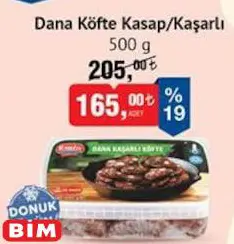 Emin Dana Köfte Kasap/Kaşarlı 500 G