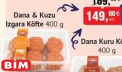 Emin Dana & Kuzu Izgara Köfte 400 G