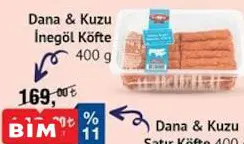 Emin Dana & Kuzu İnegöl Köfte 400 G