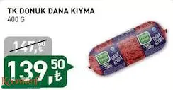 Tarım Kredi Birlik Donuk Dana Kıyma 400 G