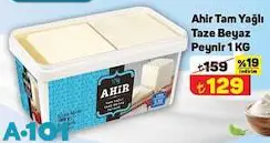 Ahir Tam Yağlı Taze Beyaz Peynir 1 kg