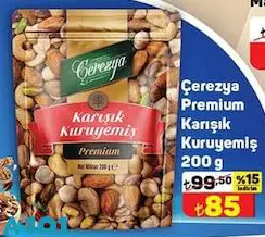 Çerezya Premium Karışık Kuruyemiş 200 g