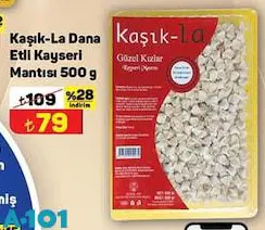 Kaşık-La Dana Etli Kayseri Mantısı 500 g