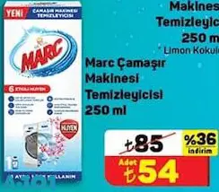 Marc Çamaşır Makinesi Temizleyici 250 ml