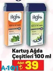 Agiss Kartuş Ağda Çeşitleri 100 ml