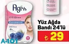 Agiss Yüz Ağda Bandı 24'lü