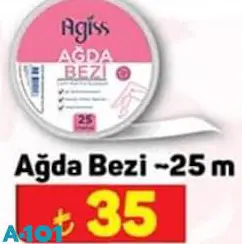 Agiss Ağda Bezi 25 cm