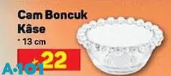 Cam Boncuk Kase 13 cm