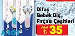 Difaş Bebek Diş Fırçası Çeşitleri