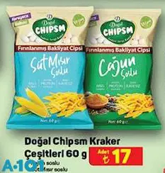 Doğal Chipsm Kraker Çeşitleri 60 g