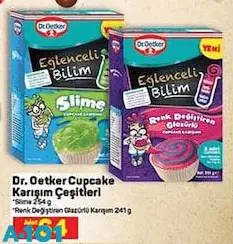 Dr.Oetker Cupcake Karışım Çeşitleri 254/241 g