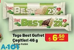 Togo Best Gofret Çeşitleri 46 g