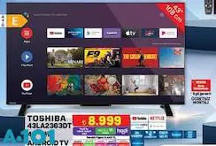 Toshiba 43LA2363DT 43 inç FHD Android Tv Akıllı Televizyon