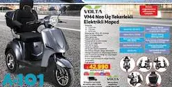 Volta VM4 Neo Üç Tekerlekli Elektrikli Moped