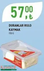 Duranlar Rulo Kaymak 150 g