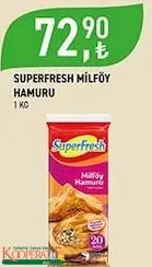 Superfresh Milföy Hamuru 1 kg