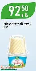 Sütaş Tereyağı Yayık 225 g