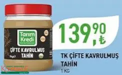 Tarım Kredi Birlik Çifte Kavrulmuş Tahin 1 kg