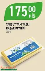 Tarsüt Tam Yağlı Kaşar Peyniri 700 g