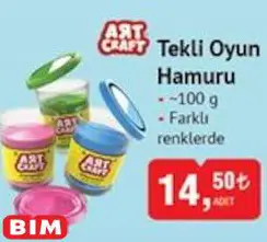 Artcraft Tekli Oyun Hamuru 100 G