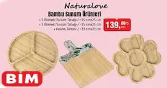 Naturalove Bambu Sunum Ürünleri