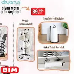 Okyanus Home Siyah Metal Ürün Çeşitleri