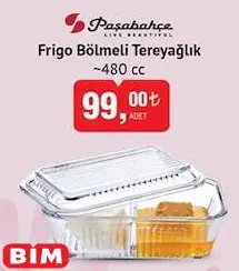 Paşabahçe Frigo Bölmeli Tereyağlık 480 Cc