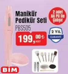 Polosmart PBS505 Manikür Pedikür Seti