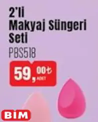 Polosmart PBS518 2'Li Makyaj Süngeri Seti