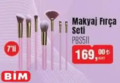 Polosmart PBS511 Makyaj Fırça Seti 7'Li