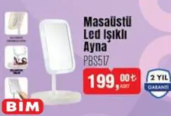 Polosmart PBS517 Masaüstü Led Işıklı Ayna