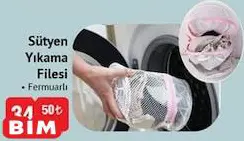 Sütyen Yıkama Filesi Fermuarlı