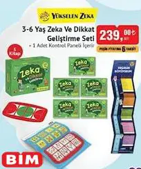 Yükselen Zeka 3-6 Yaş Zeka Ve Dikkat Geliştirme Seti