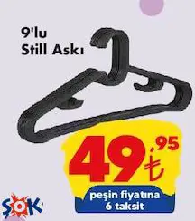 9'lu Stil Askı