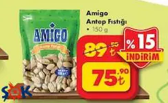 Amigo Antep Fıstığı 150 g