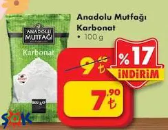 Anadolu Mutfağı Karbonat 100 g