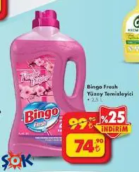 Bingo Fresh Yüzey Temizleyici 2.5 l